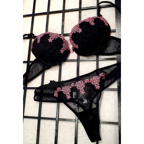 Underwear set 9267 black