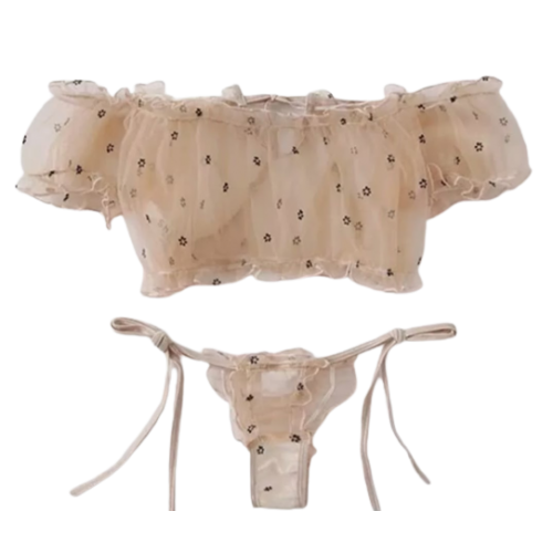 Underwear set beige